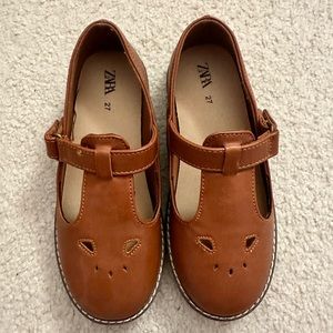 Zara Girls Mary Jane Shoes Size 27 EU (9T US)